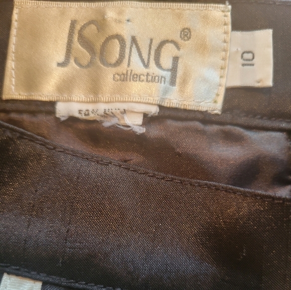 JSONG COLLECTION SZ 10 BLACK AND WHITE Skirt - Picture 3 of 4